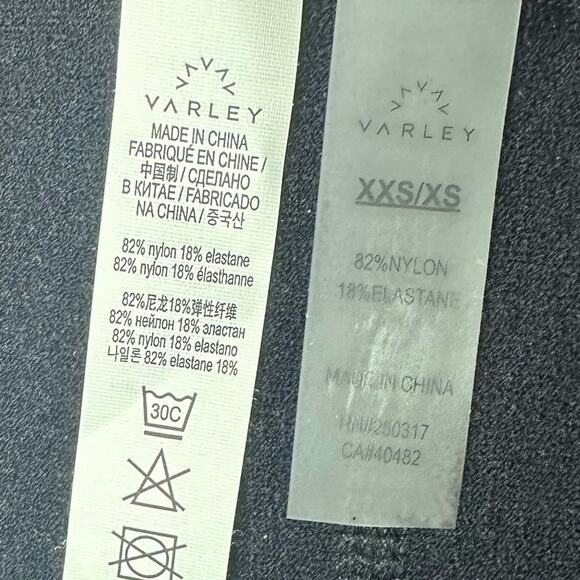 Varley Dover dip dye legging black ombré blue Yoga Active Size XXS XS - Picture 7 of 14